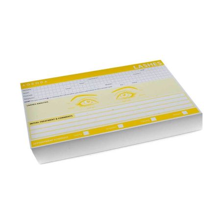 Brow & Lash Record Cards